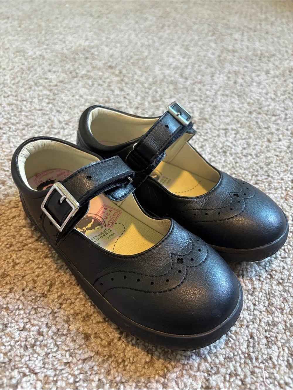 Livie & Luca Black Mary Jane Shoes Size 13 classic timeless minimalist school